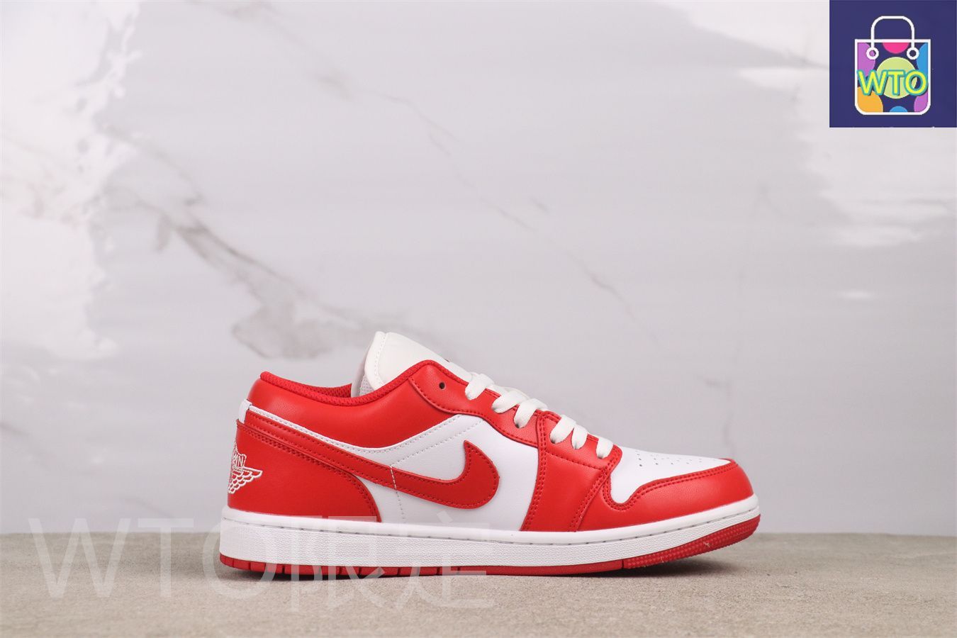 今日 ジョーダン Jordan 1 代 553558-166 ホワイトレッド White Red -WTO輸入0