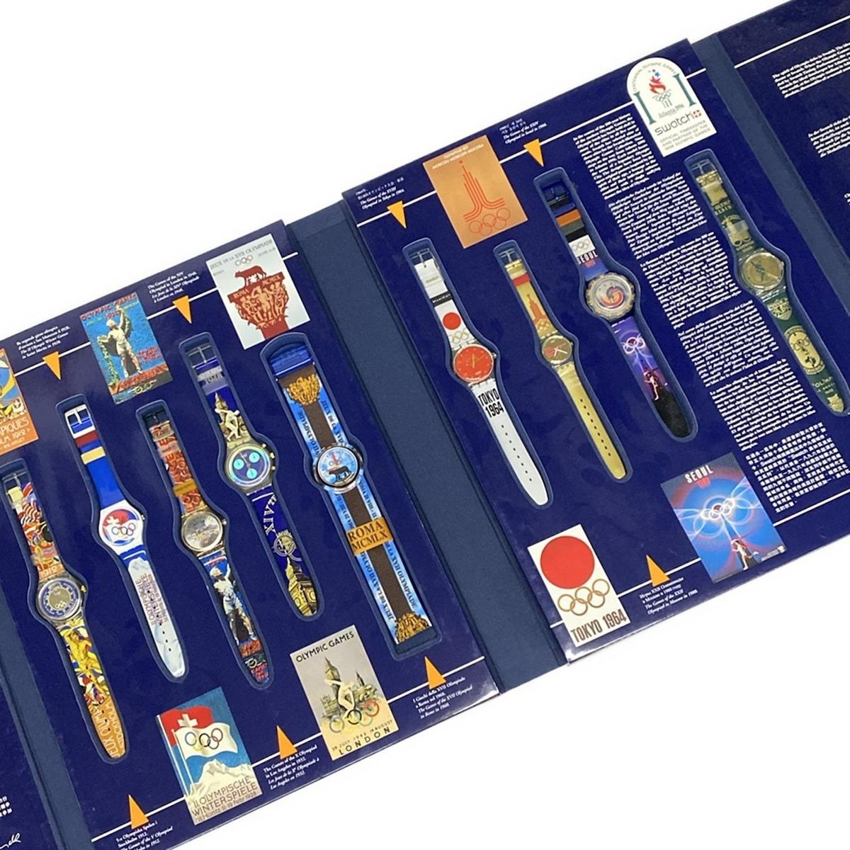 swatch スウォッチ 小物 - ブルー×レッド×マルチ