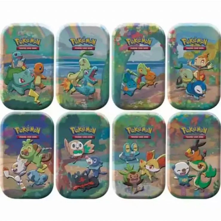 海外 ポケモンカード25th mini tins