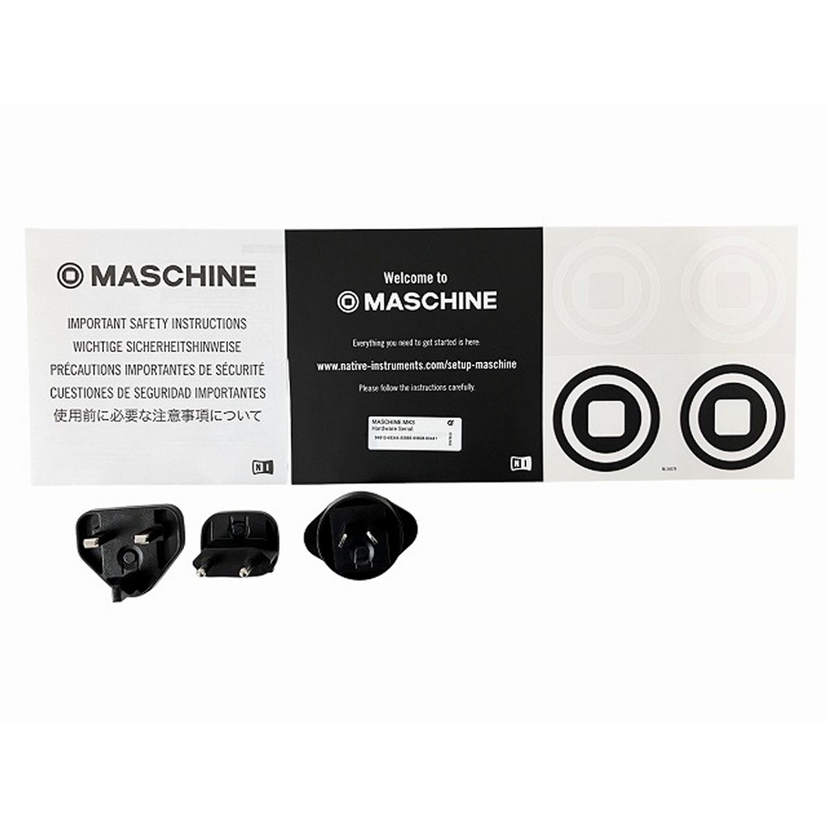神秘の Native Instruments MASCHINE MK3 Black MIDIコントローラー グルーヴ制作システム サンプラー 音響機材 ジャンク O10473654 プレミアム