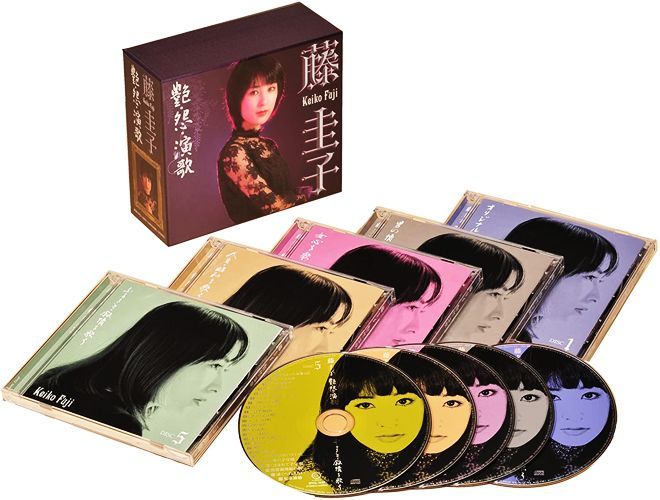 新品】藤圭子 艶・怨・演歌 CD5枚組 全108曲 BOX (CD) DYCL-1695
