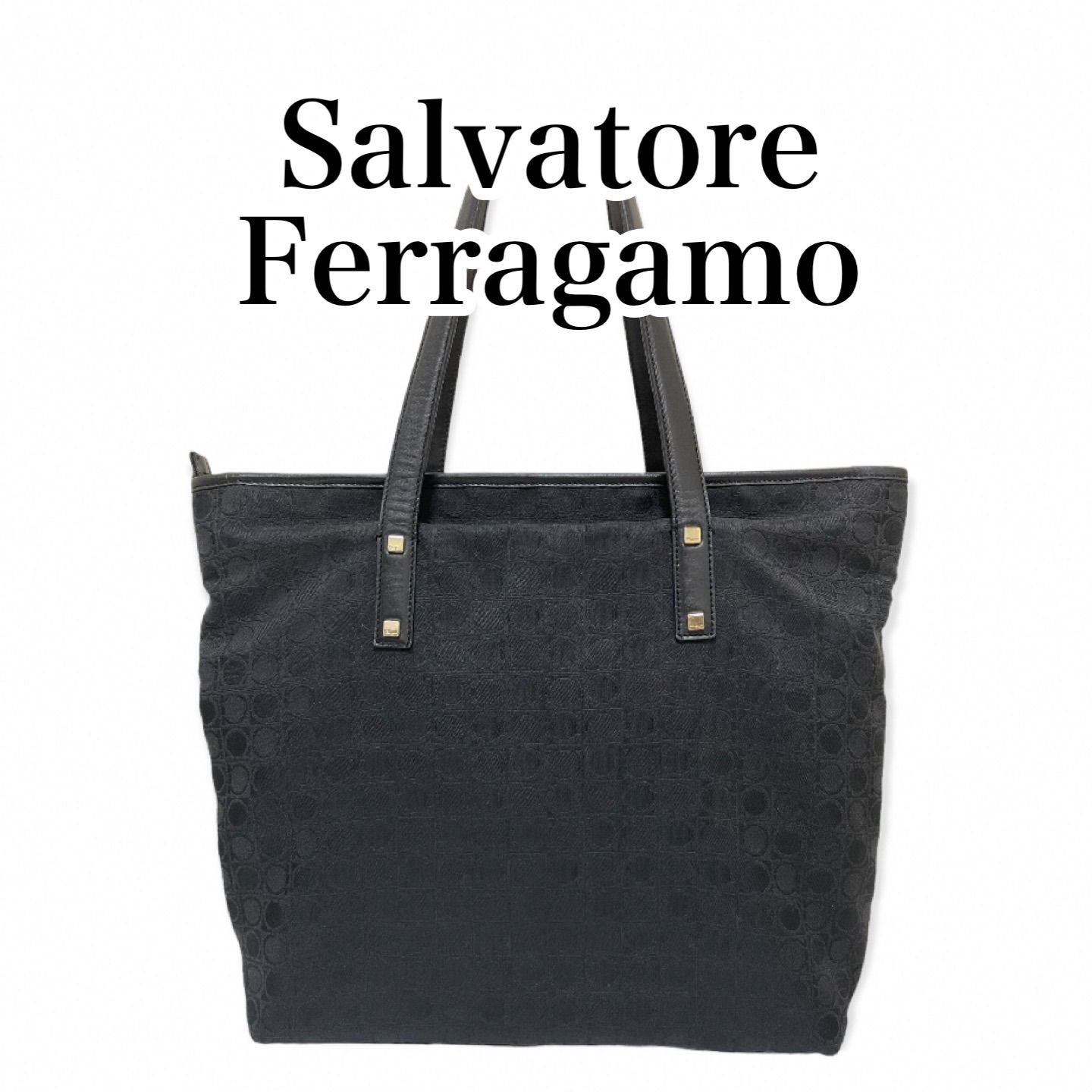 Salvatore Ferragamo フェラガモ  トートバッグ　ガンチーニ縦約310cm