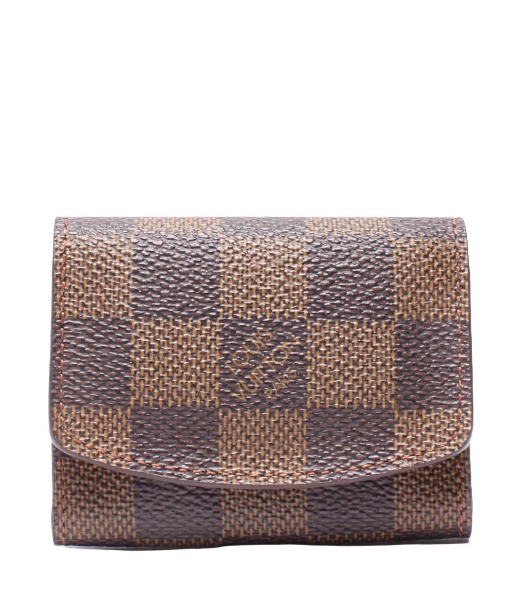 美品 ルイヴィトン カフスケース M64681 ダミエ メンズ LOUIS VUITTON