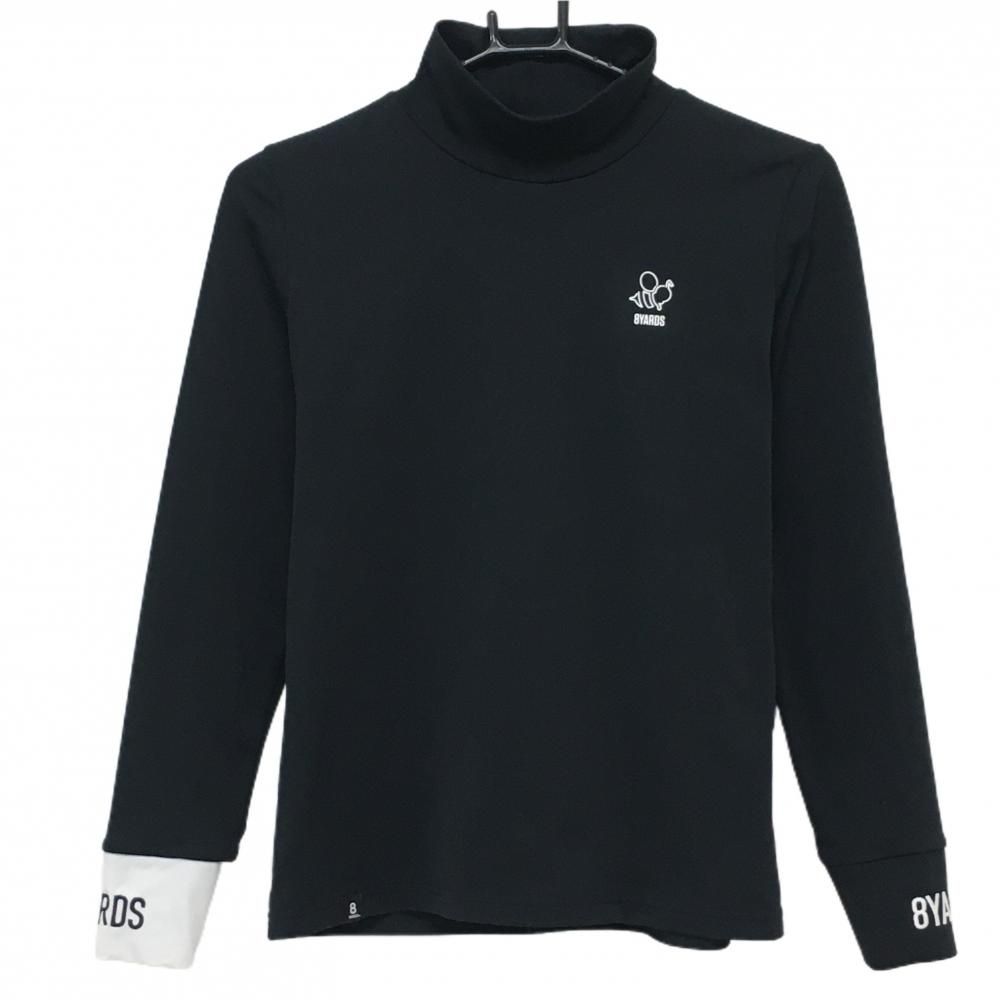 ハチヤーズ ホワイトハイネックシャツ 8YARDS ハチヤーズ ハイネック