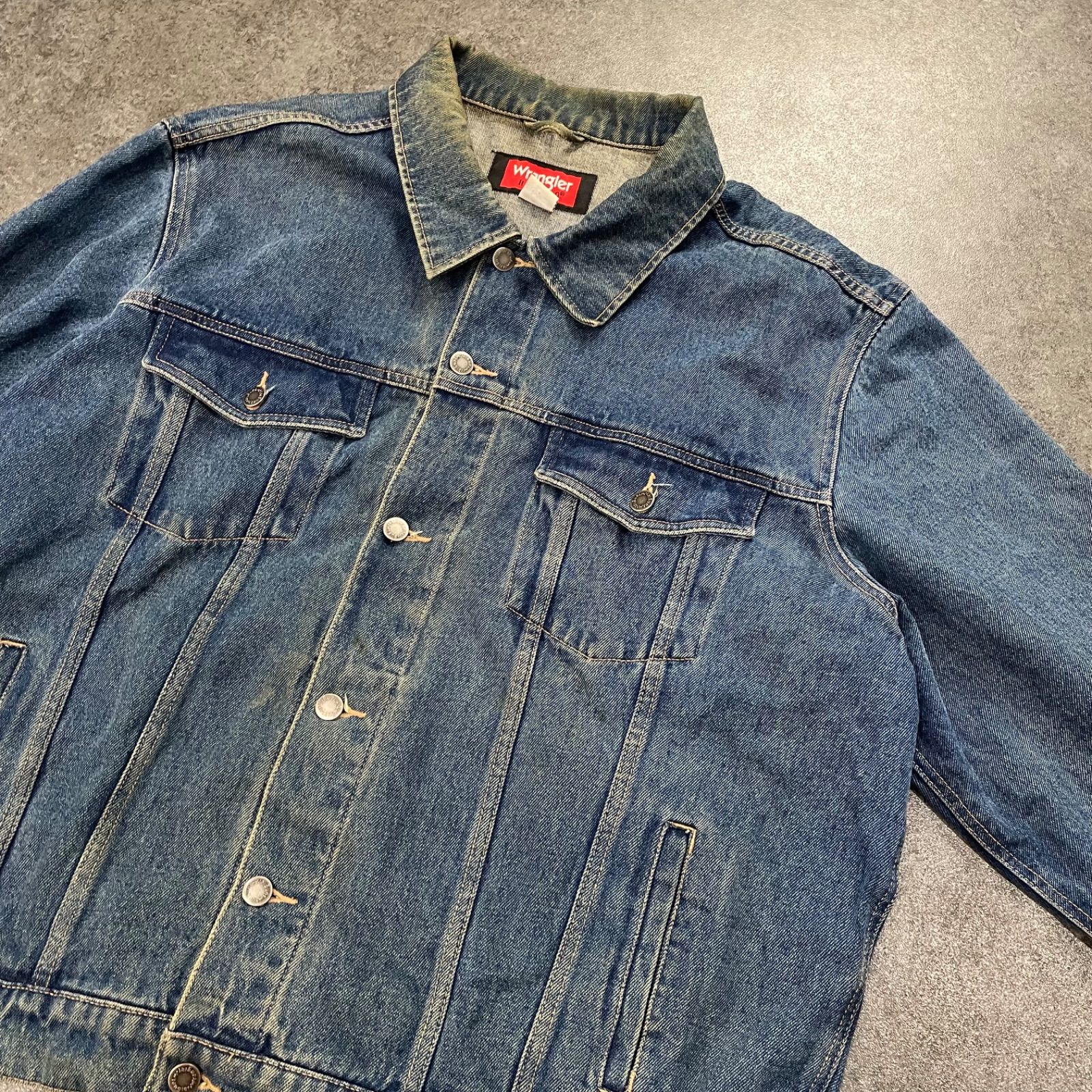 Wrangler HERO Denim Tracker Jacket 3rd Used Blouson ラングラー 