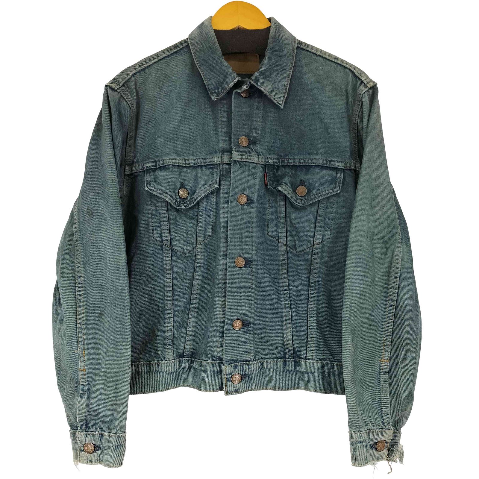 リーバイス Levis 90s ウォッシュ加工デニムジャケット メンズ 表記無 