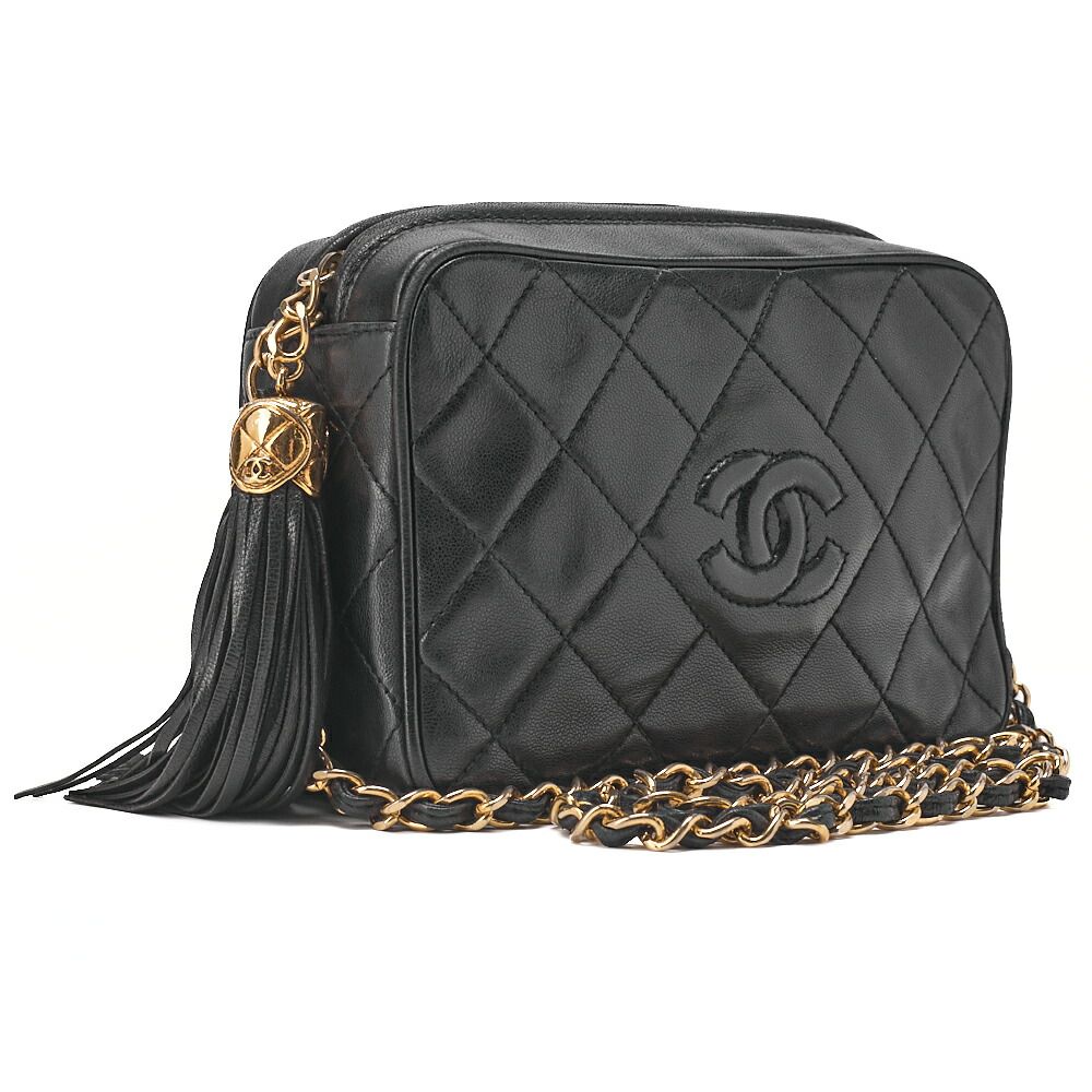 フリンジ付き チェーンショルダー