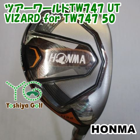ユーティリティ ホンマ ツアーワールドTW747 UT/VIZARD for TW747 50//22[110412]