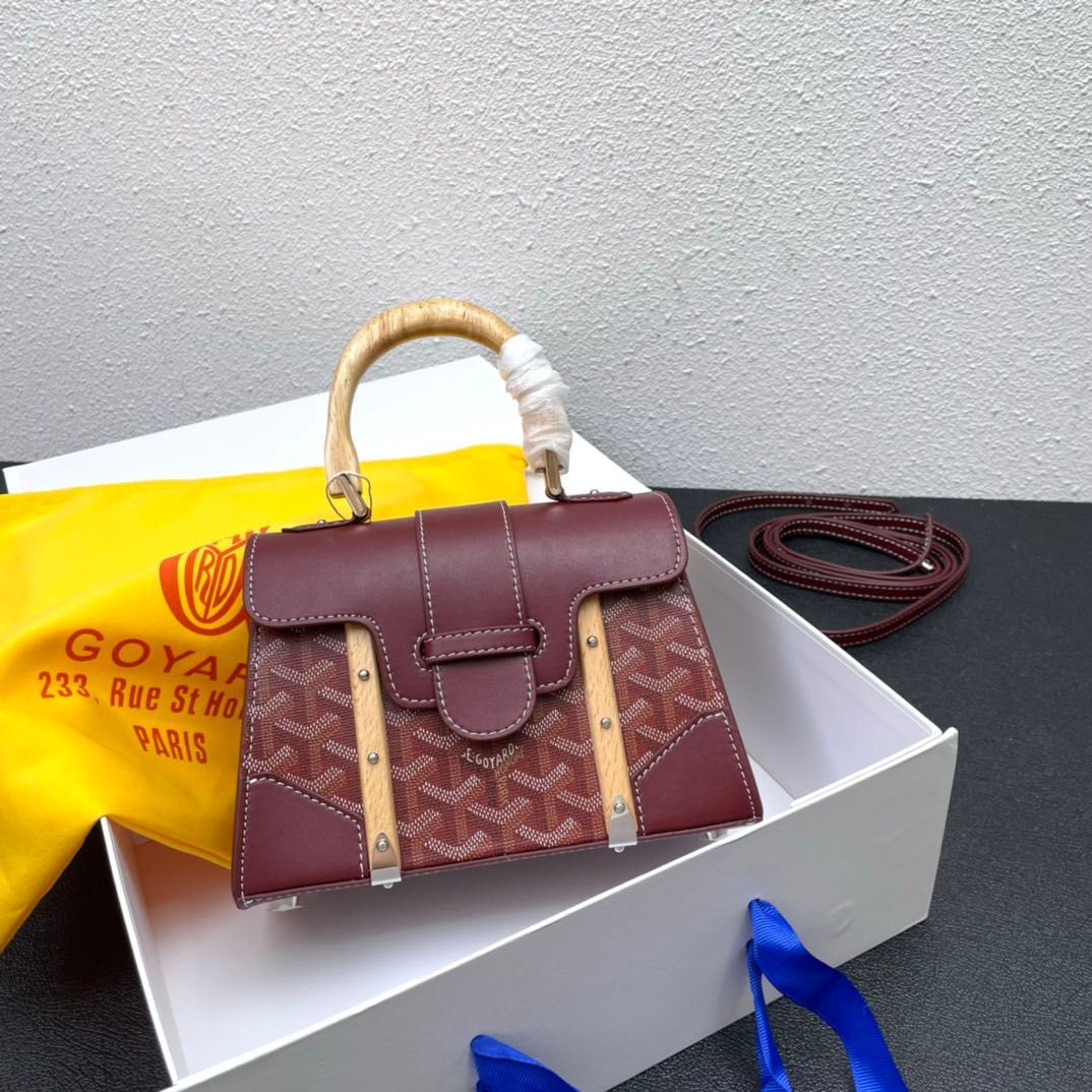 新品未使用 GOYARD サイゴン ミニ ストラクチャードバッグ - メルカリ