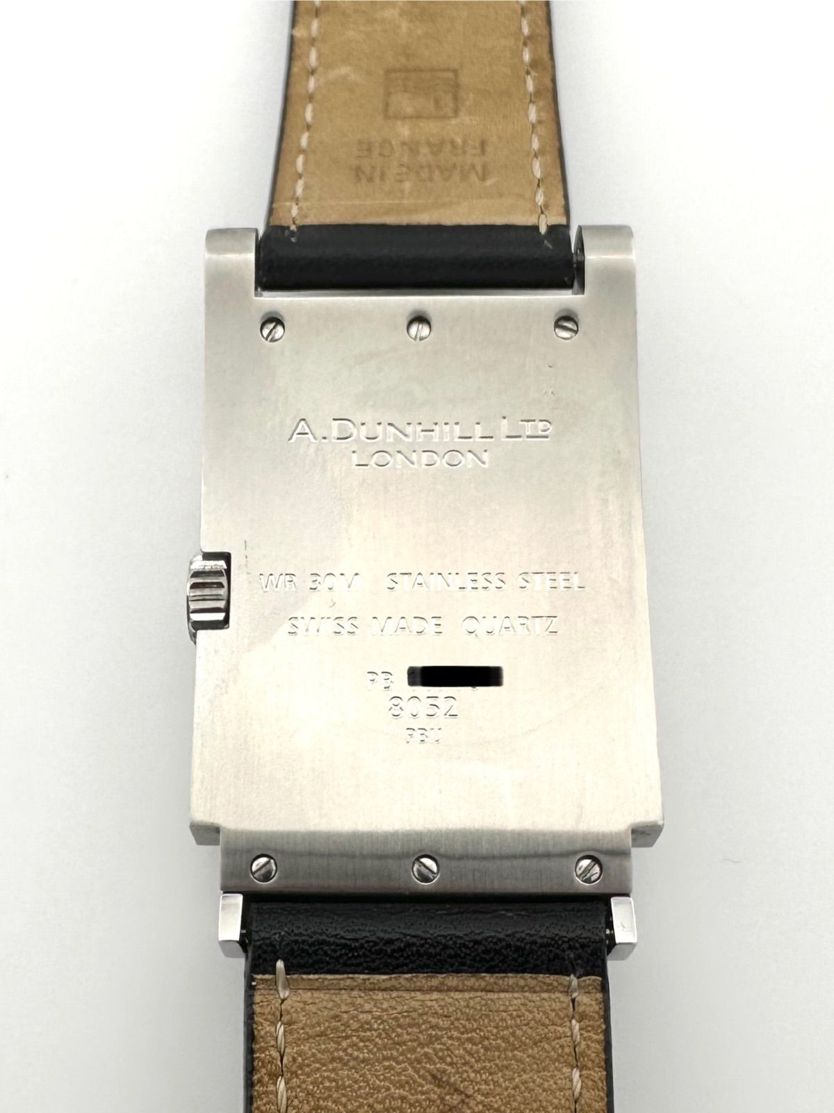 【稼働】 A.Dunhill 8052 レクタンギュラー デイト 腕時計 DUNHILL 8052 レクタンギュラー デイト ダンヒル