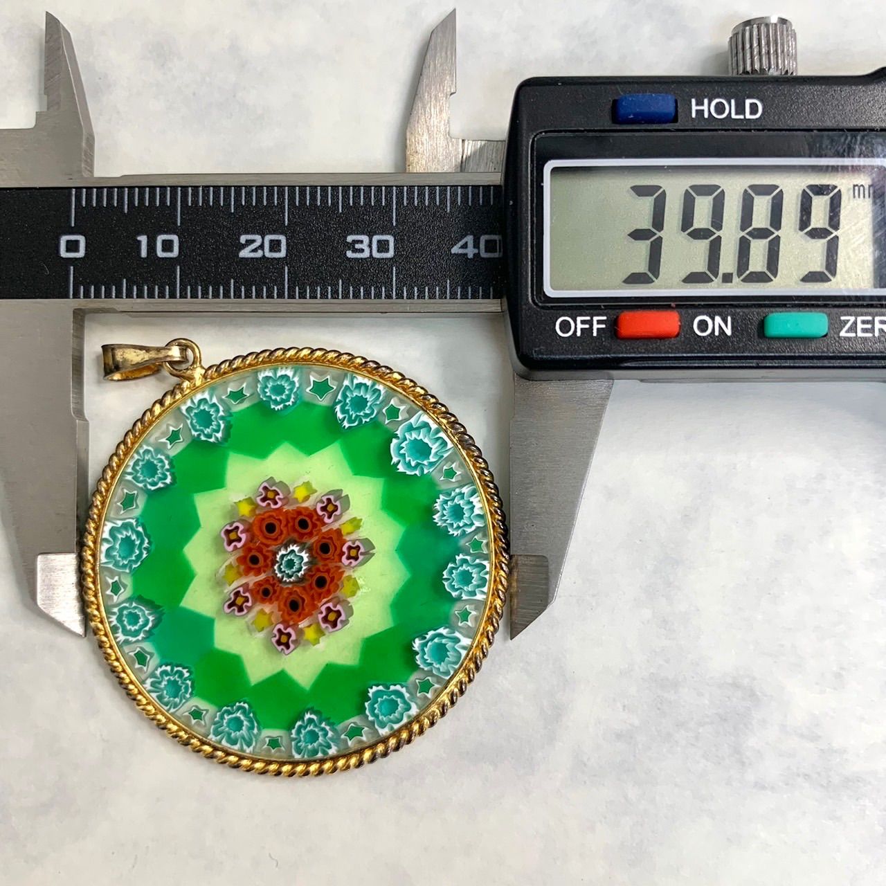 ベネチアンガラス 上美品⭐️ ペンダントトップ】 Venetian glass ベネチアン