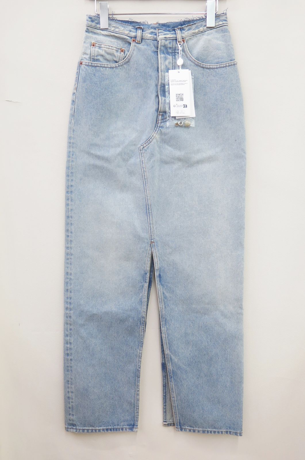 MM6 Maison Margiela エムエムシックス メゾンマルジェラ S62MI0021 24AW LONG SKIRT デニムロングスカート ♥ 40