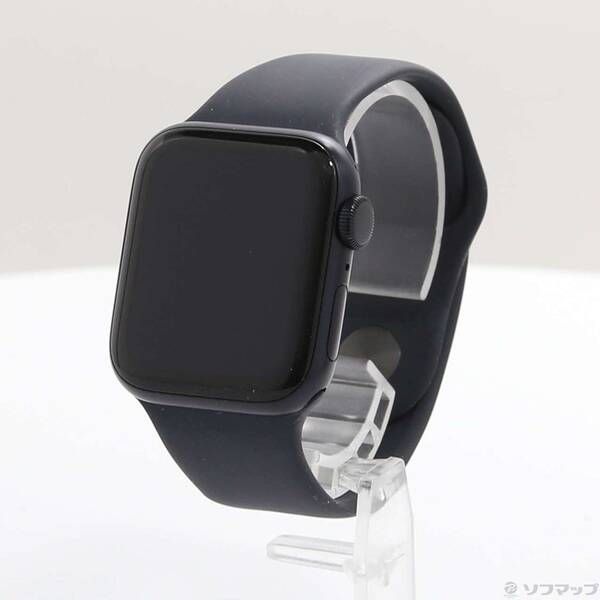 〔 品〕 Apple Watch SE 第2世代 GPS 40mm ミッドナイトアルミニウムケース ミッドナイトスポーツバンド 305