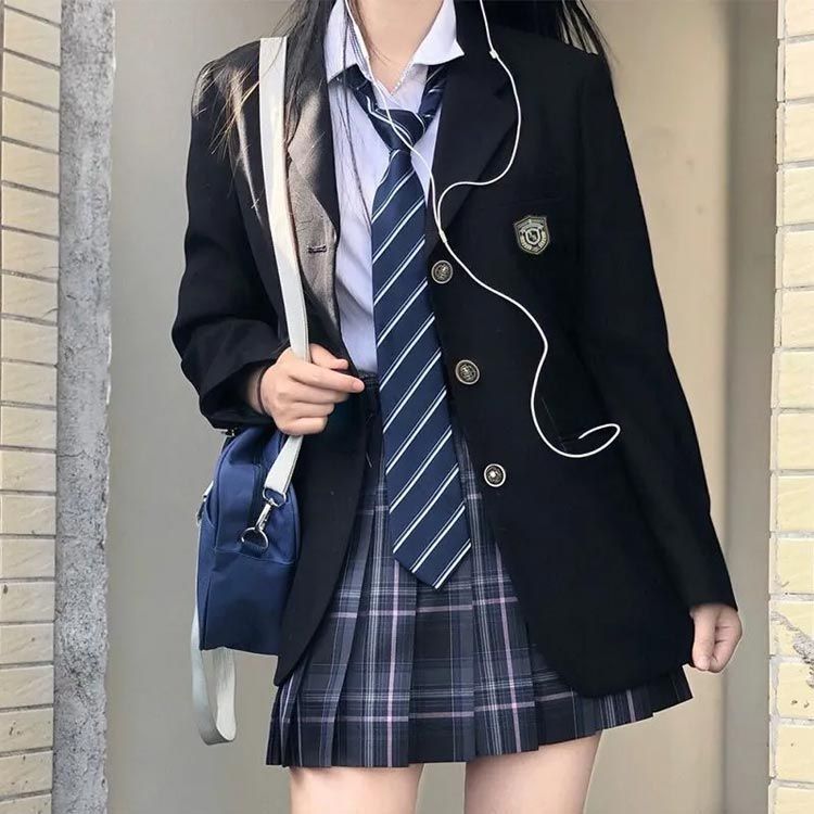 通学 春 スクール 女子 長袖 ブレザー 学生 制服 上衣 制服