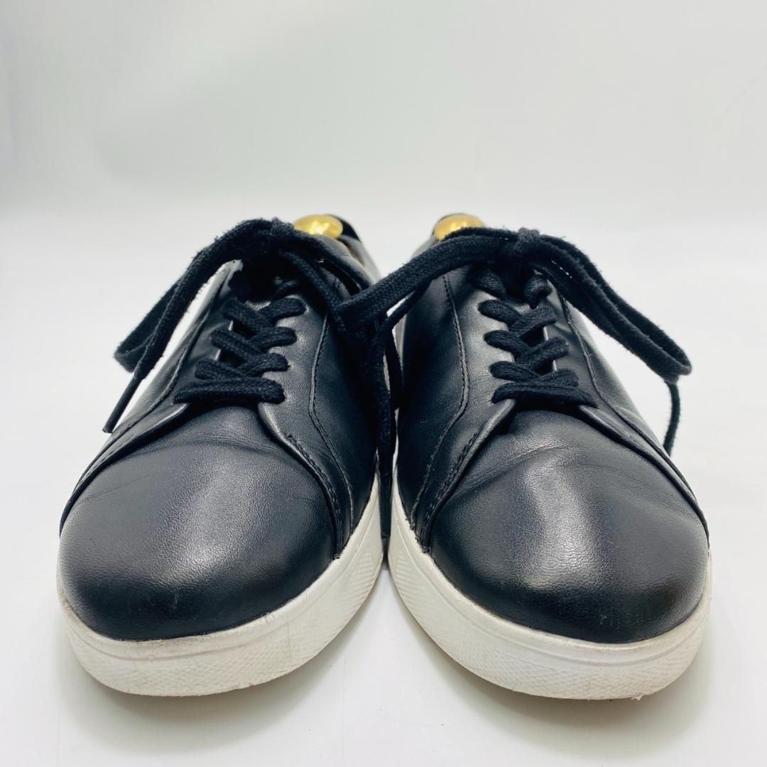 新品 フィットフロップ UK4 RALLY SNEAKERS ブラック ニーカー RALLY