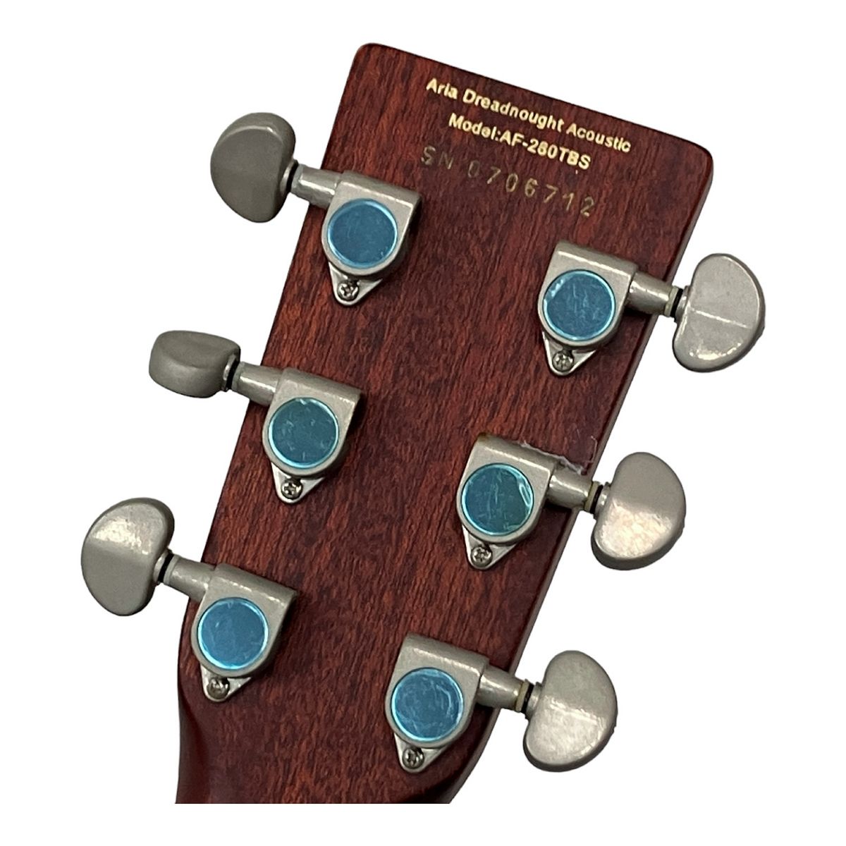 Aria Dreadnought Acoustic EST.1956 AF-280TBS アコースティックギター アコギ 楽器 N9127971 -  メルカリ