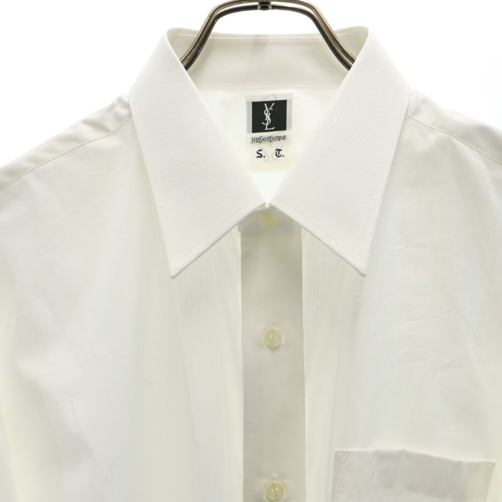サンローラン 白シャツ ドレスシャツ S115754796 - トップス格安出品
