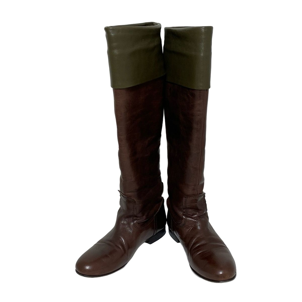 BARNEYSNEWYORK バーニーズ ロングブーツ 36 レディース - ブラウン レザー