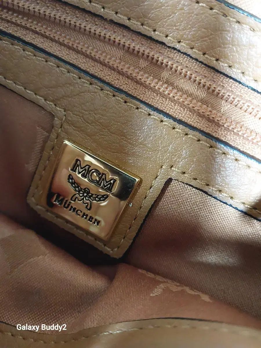 正規品 MCM ロゴ ショルダーバッグ ブラウン トートバッグ