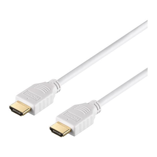 バッファロー HIGH SPEED HDMIケーブル ベーシック 3m ホワイト BHDN30WH