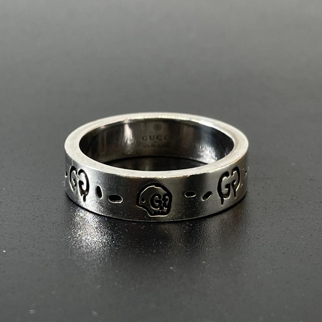 GUCCI グッチ リング 指輪 アクセサリー ゴースト スカル ドクロ GG