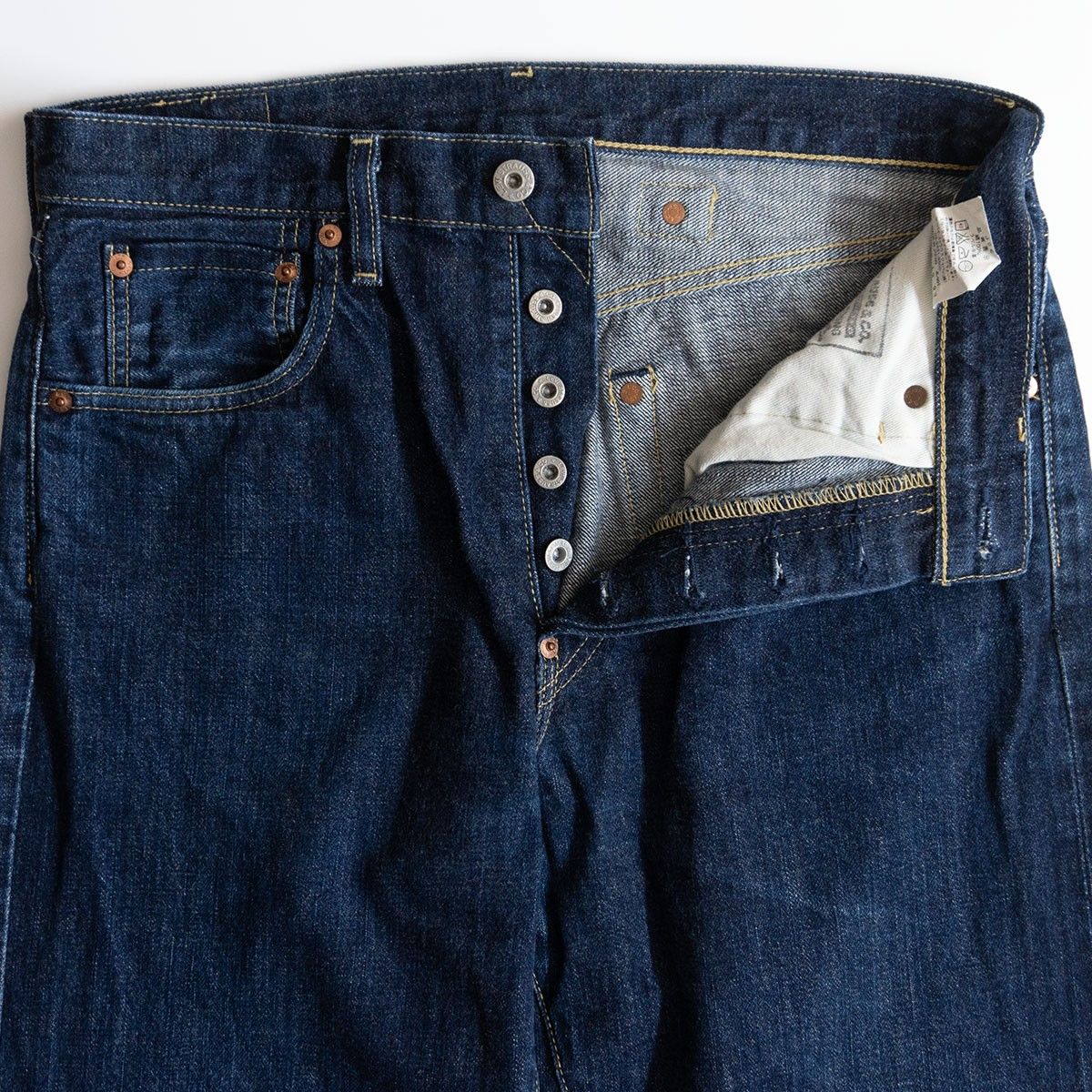 LEVI'S リーバイス 702 XX BIGE 雰囲気抜群 W36 x L36 良品】LEVI'S リーバイス 702 XX 復刻 日本製 W33 x L36 - メルカリ