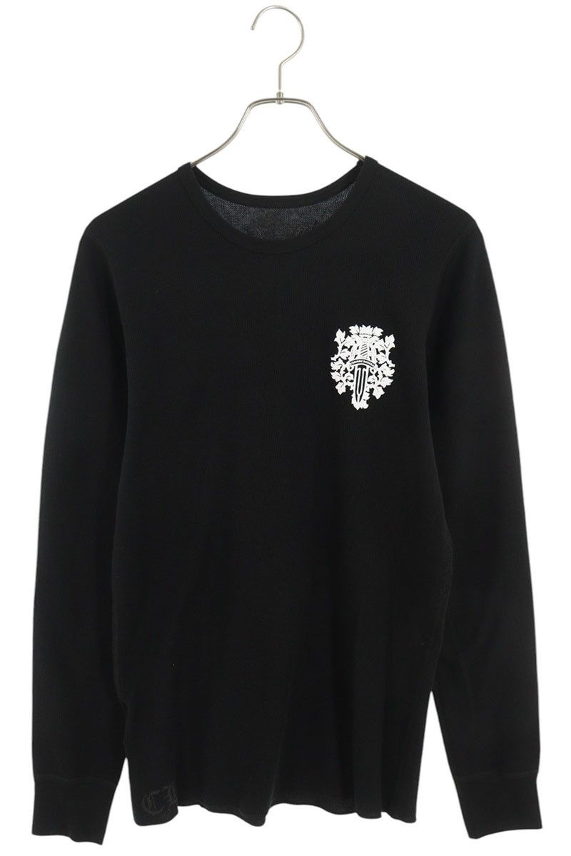 クロムハーツ Thermal L/S ヴァインダガーバックプリントサーマル長袖