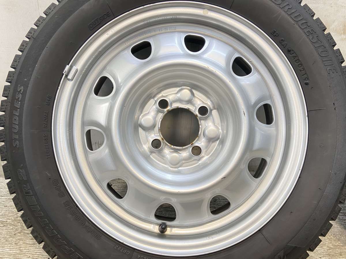 ご購入はこちらから。 185 60R15 ブリヂストン アイスパートナー2 TOPY M60 15x5.5 100-4穴 タイヤ スタッドレスタイヤ ホイールセット 4本セット w15251007964