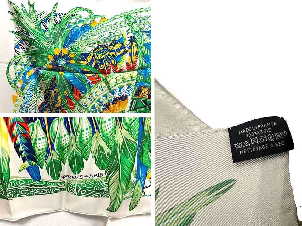 中古】【美品】HERMES エルメス スカーフ カレ90 ダンス