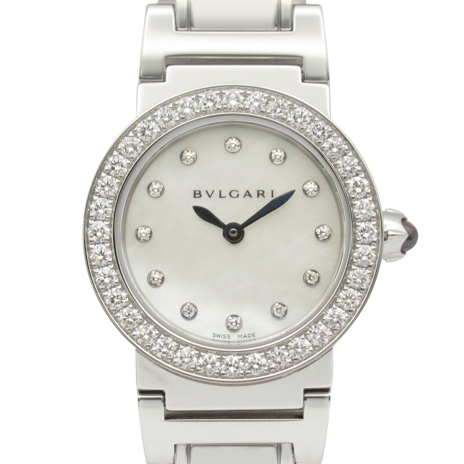 BVLGARI 腕時計　12Pダイヤ ブルガリ BVLGARI 腕時計 ブルガリ ブルガリ 12P/ダイヤベゼル
