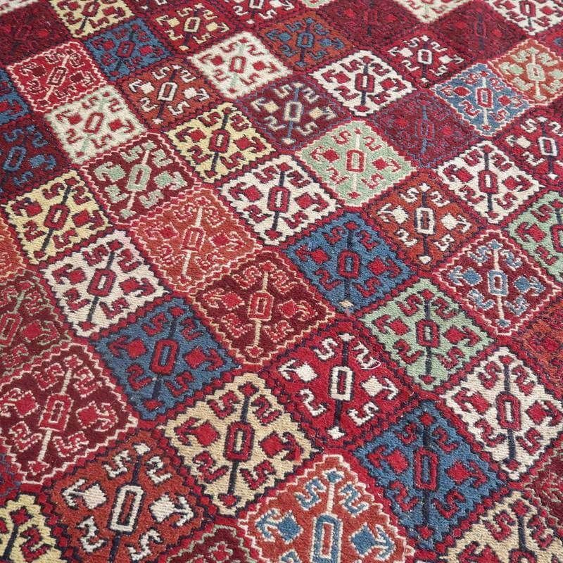 キリム・アゼルバイジャン 183×151cm（KL-971） オールドキリム イラン