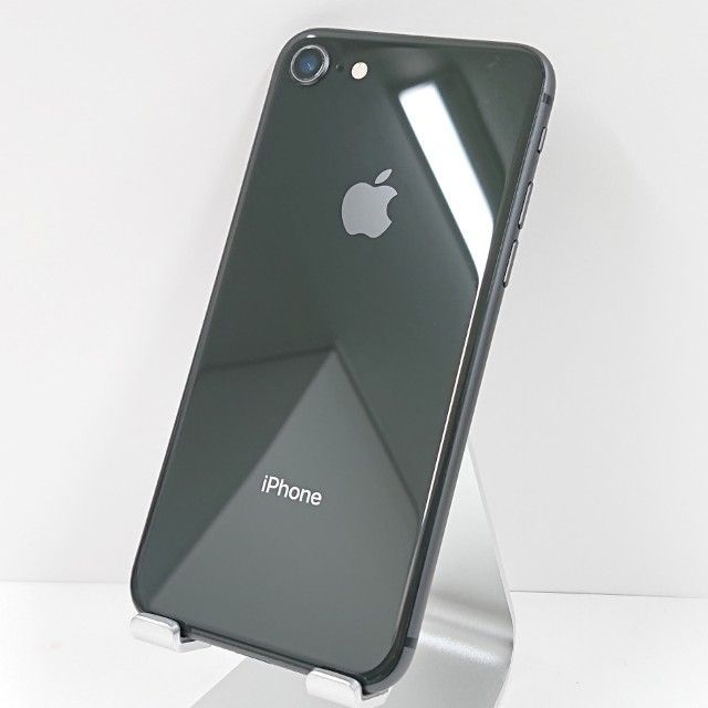 iPhone8 64GB SoftBank スペースグレイ 送料無料 本体 c11904