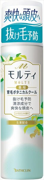 大人気商品  モルティ 薬用育毛ボタニカルクール 【 バスクリン 】 【 育毛剤・養毛剤 】モルティ 薬用育毛ボタニカルクール １８０Ｇ×24点セット tt  