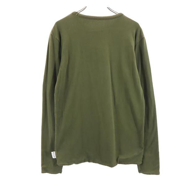 アベイシングエイプ 日本製 リバーシブル 長袖 Tシャツ S グレー 
