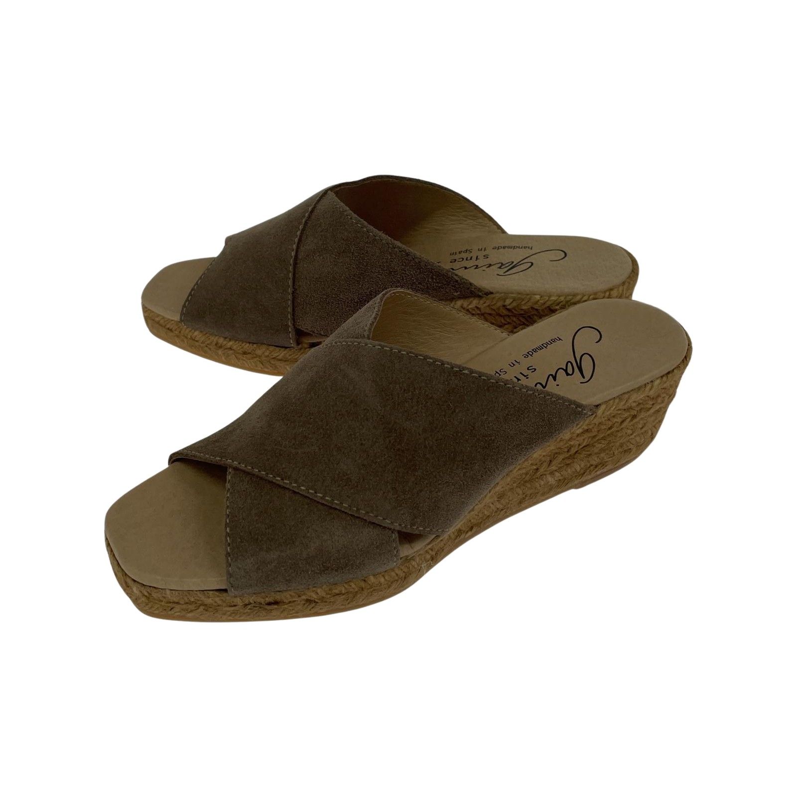 gaimo ガイモ ウェッジソールサンダル size35/グレージュ - メルカリ
