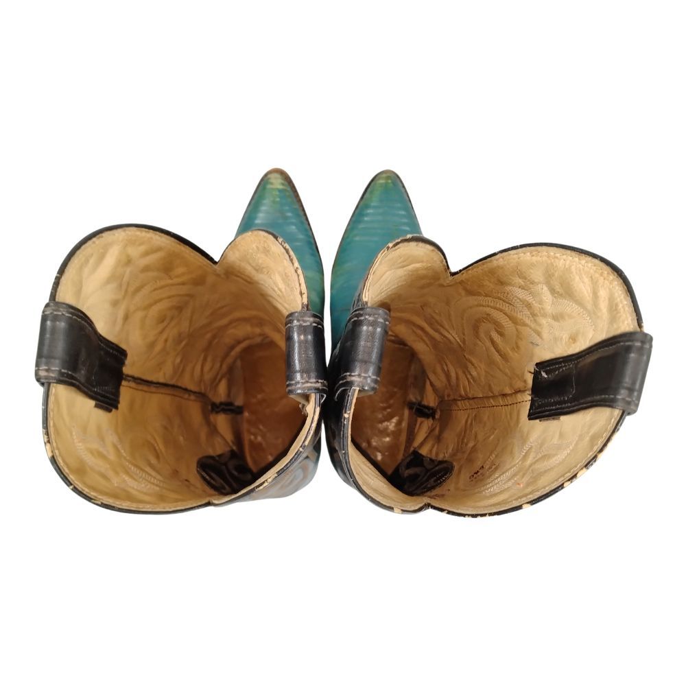 JUSTIN ジャスティン レディース ウエスタン ブーツ ブラック  