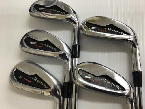 つるや GOLDEN PRIX TX-02 5S アイアンセット IR NS PRO 950GH neo フレックスS メンズ 男性用 右利き 右用 Cランク ゴルフクラブ