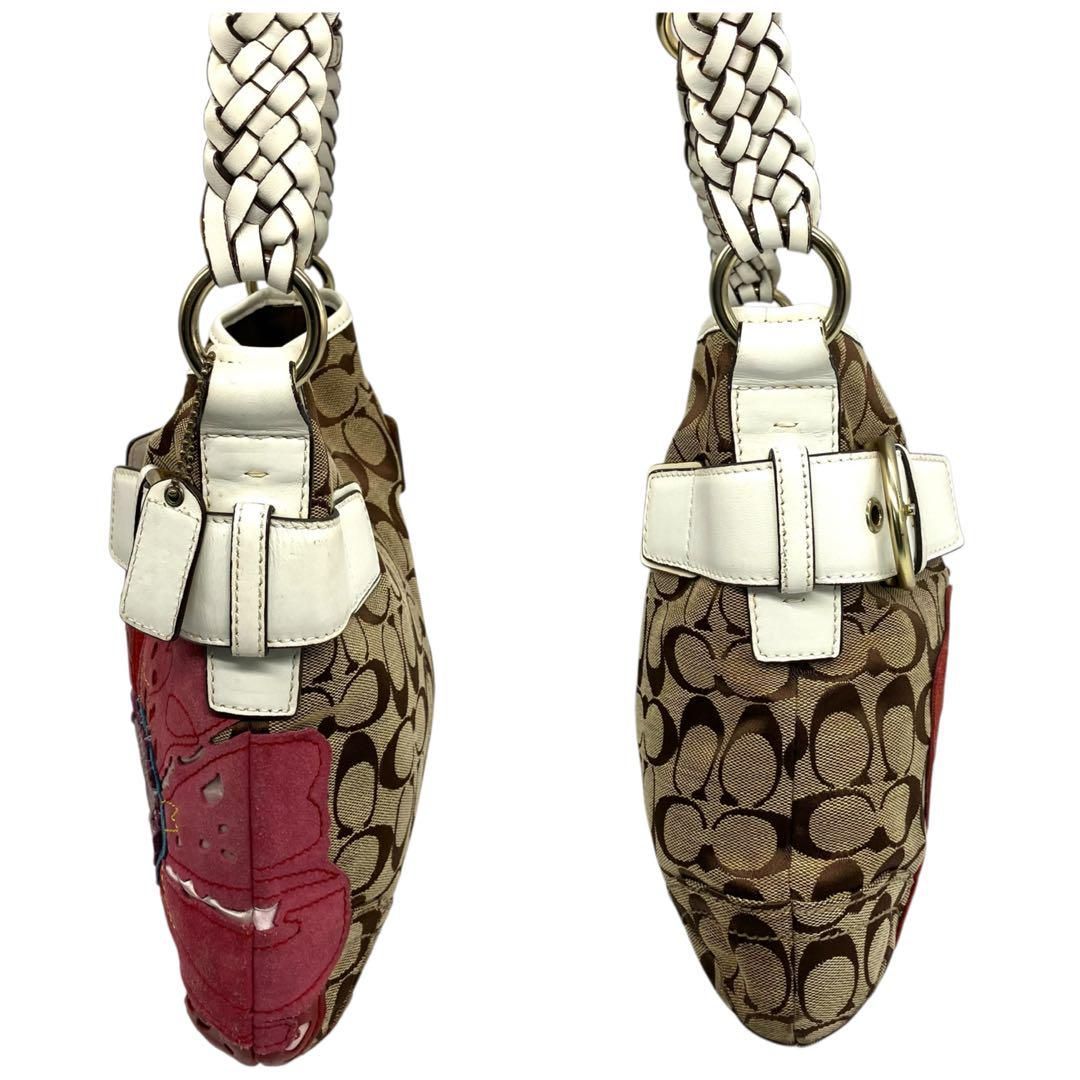 バッグ 2064 Coach Floral Signature Shoulder Bag 2064 Coach Floral Signature Shoulder Bag - メルカリ