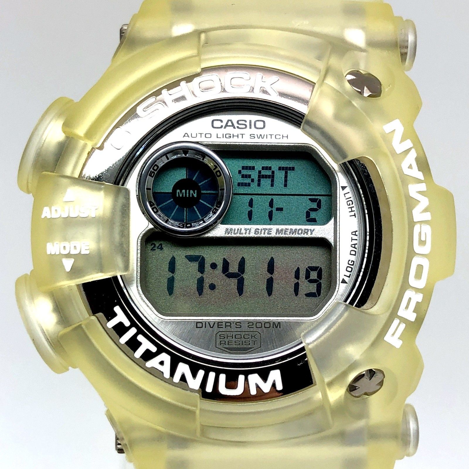 G-SHOCK ジーショック DW-9900WC-7T FROGMAN W.C.C.S. フロッグマン 
