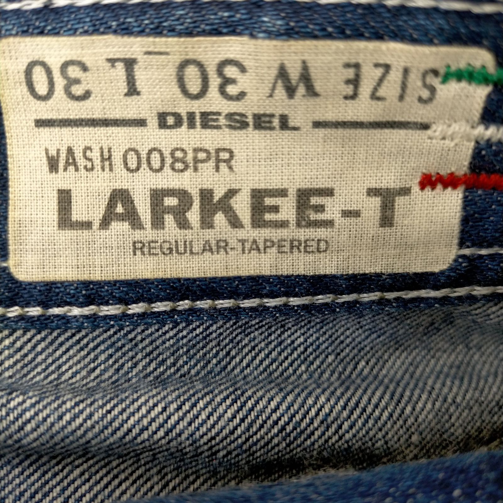 ディーゼル DIESEL ペイント加工クラッシュデニム メンズ W30