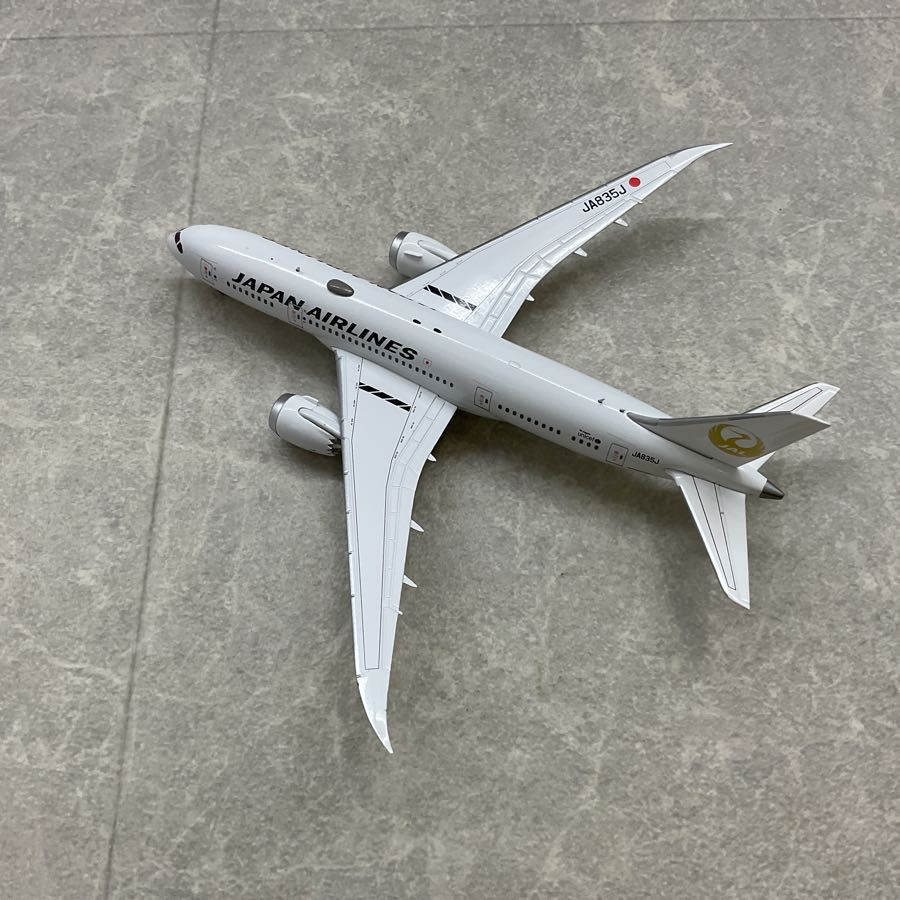 JAL BOEING 787-8 SA4001 1:400 金の鶴丸 非売品・新商品情報】1/400 787-8 JAL[金の鶴丸ロゴ] JA835J |