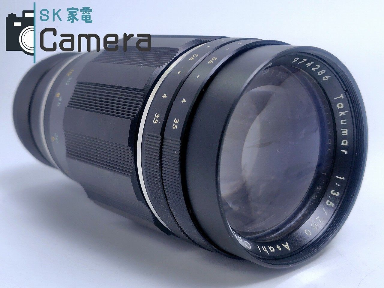 Asahi PENTAX Takumar 200mm F3.5 M42 ペンタックス メタルキャップ
