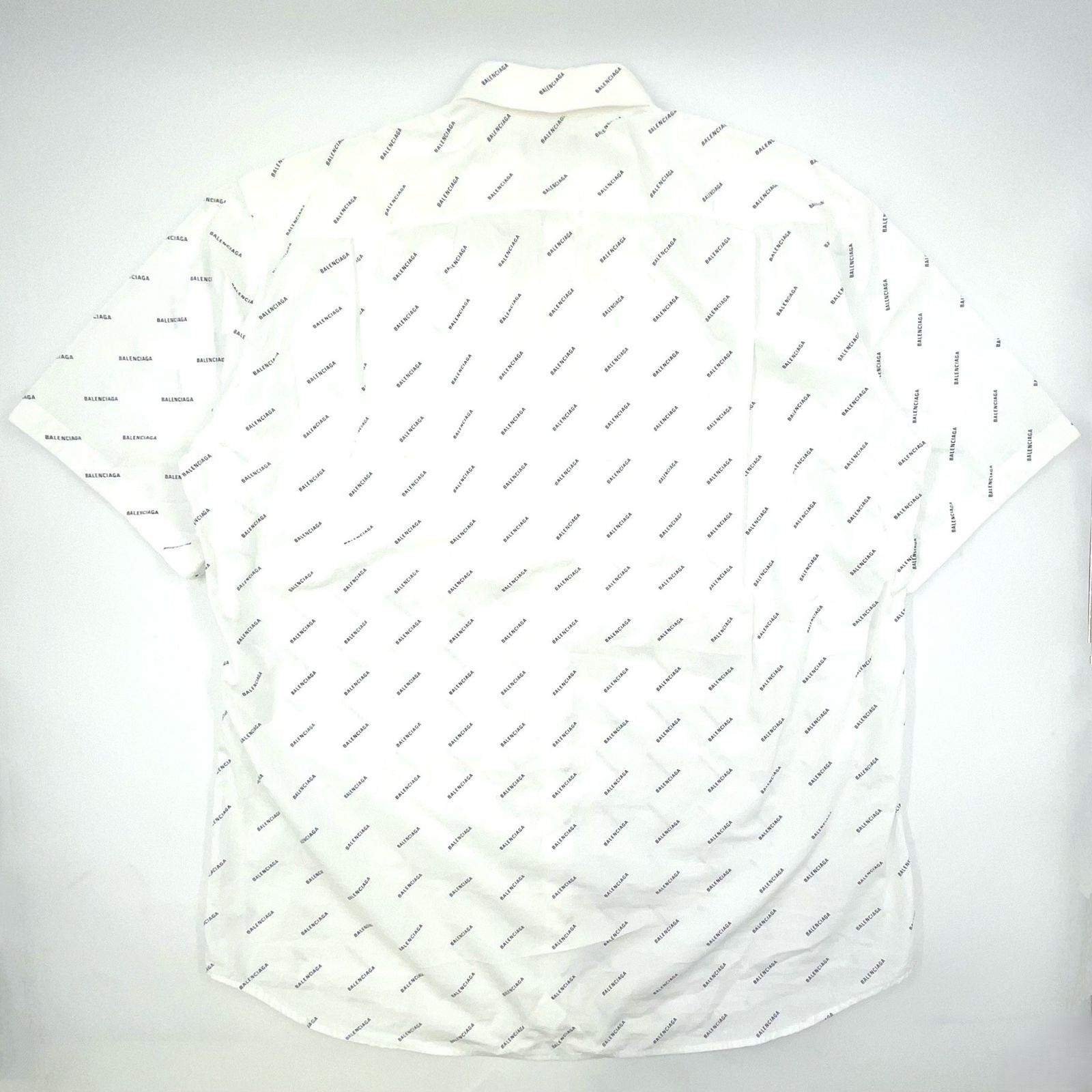 2017 AW Logo Print コットン ホワイト シャツ