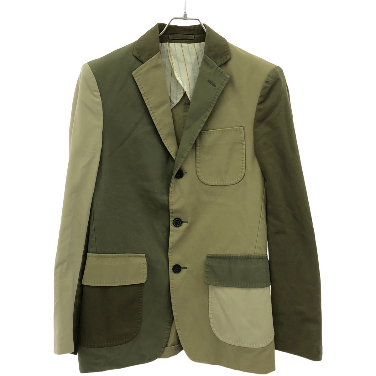 ラルディーニ ウースター パッチワーク テーラードジャケット