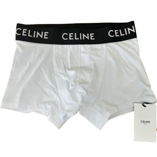 ♪CELINE セリーヌ ボクサーパンツ 157N2Z055 ホワイト ♥