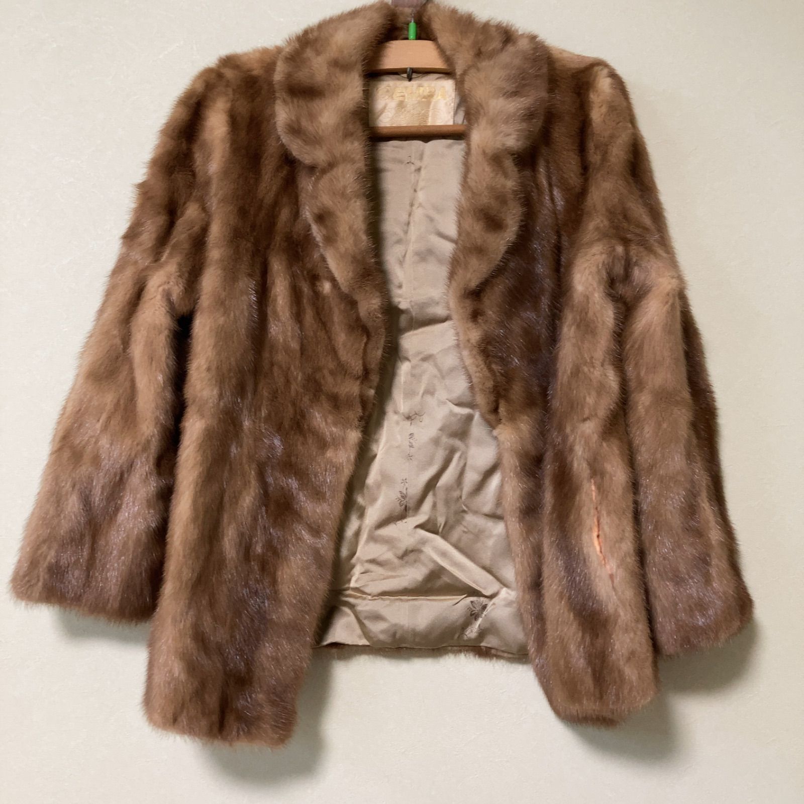 エンバ ミンク コート エンバEMBA 柔らかミンクコート グレー11号 毛皮