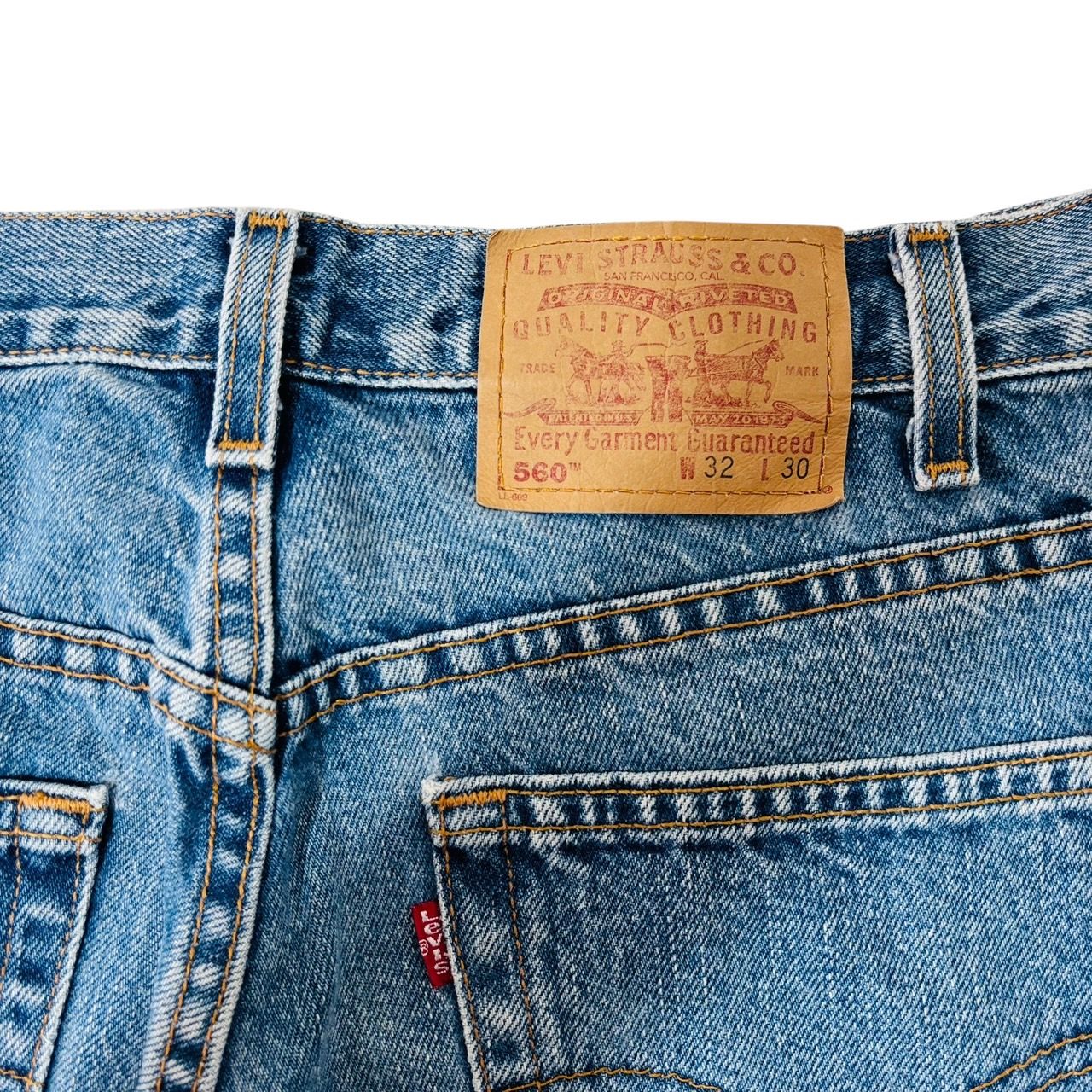 W32 L30 00s メキシコ製 Levi's 560 デニムパンツ ワード ルーズ