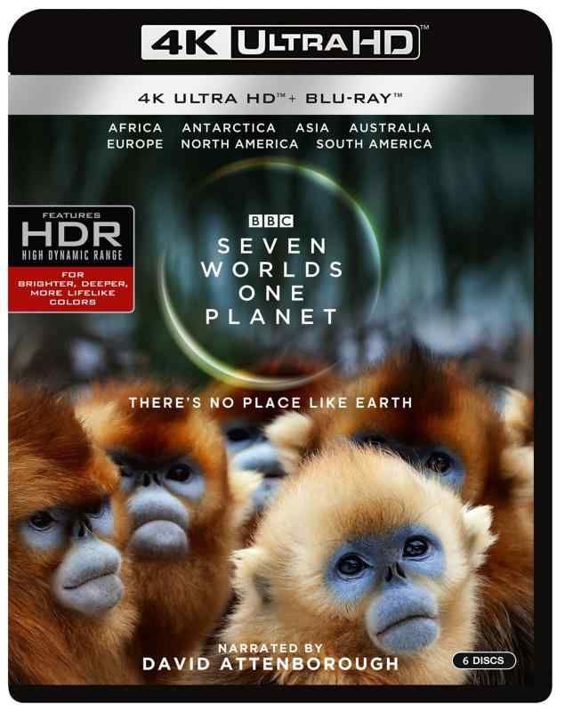 Seven Worlds One Planet Blu-ray