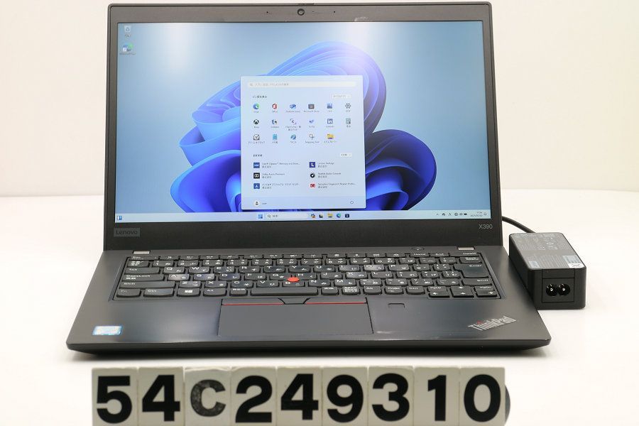 Lenovo ThinkPad X390 Core i7 8665U 1.9GHz/16GB/256GB(SSD)/13.3W/FHD(1920x1080)/Win11 【54C249310】