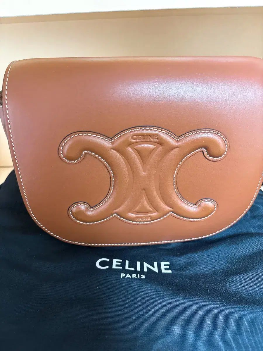 Celine セリーヌ トリオンフ フォルコバック クロスバッグ
